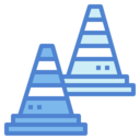 signaling,construction and tools,urban,traffic,post,cone,bollards,traffic cone